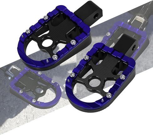Front Rider Footpegs Rests CNC Aluminum Fit For Harley Street Bob FXBB, FXBBS, Low Rider FXLR, FXLRS, Sport Glide FLSB, Breakout FXBR, FXBRS, FXST 2018-later Red in Saudi Arabia