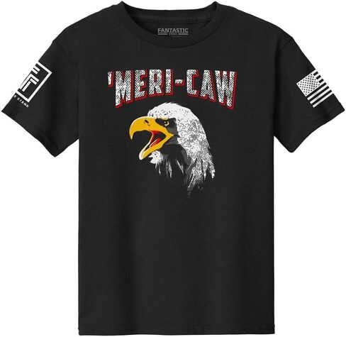 Meri-CAW Eagle Kid's Patriotic T-Shirt in Kuwait