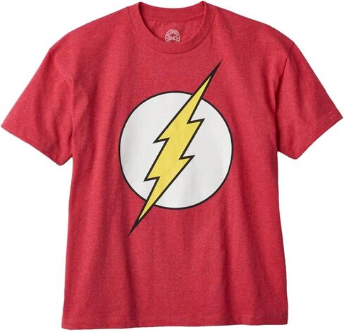 تي شيرت متوهج بشعار The Flash Big Boys in Kuwait