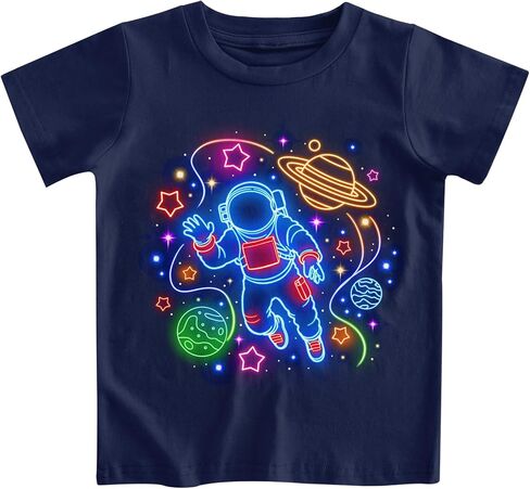Toddler Kids Cute Animal T-Shirt Summer Short Sleeve T-Shirt Summer Cotton Casual Tee Tops Clothes 3-7 Years in Saudi Arabia