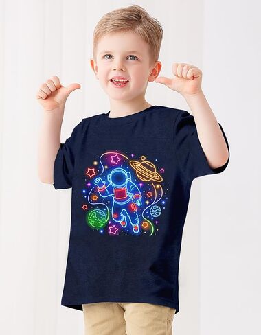 Toddler Kids Cute Animal T-Shirt Summer Short Sleeve T-Shirt Summer Cotton Casual Tee Tops Clothes 3-7 Years in Saudi Arabia