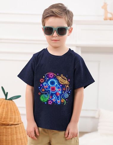 Toddler Kids Cute Animal T-Shirt Summer Short Sleeve T-Shirt Summer Cotton Casual Tee Tops Clothes 3-7 Years in Saudi Arabia
