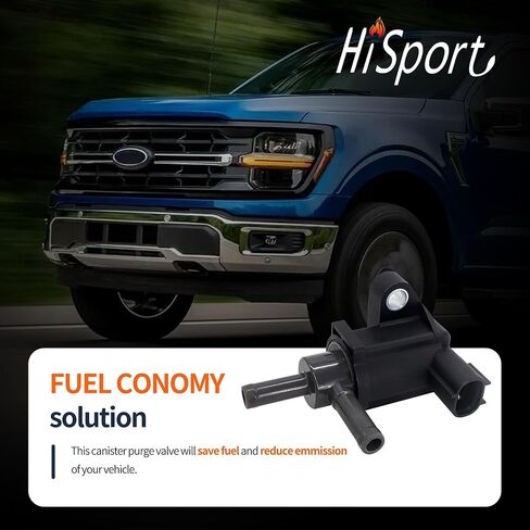 HiSport Vapor Canister Purge Solenoid Valve - Compatible with Toyota 4Runner 2003 2004 2005 2006 2007 2008 2009 2010 FJ Cruiser 2007 2008 2009 Tacoma 2005-2014 Tundra 2005 2006 2007-2010#90910-12262 in Saudi Arabia