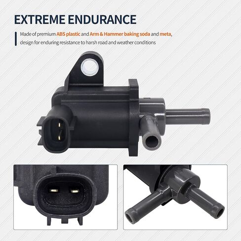 HiSport Vapor Canister Purge Solenoid Valve - Compatible with Toyota 4Runner 2003 2004 2005 2006 2007 2008 2009 2010 FJ Cruiser 2007 2008 2009 Tacoma 2005-2014 Tundra 2005 2006 2007-2010#90910-12262 in Saudi Arabia
