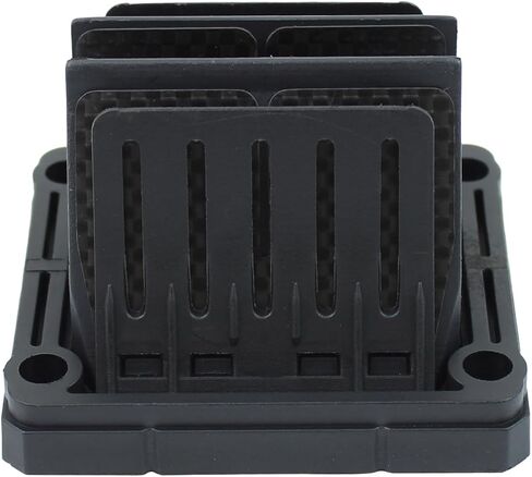 Reed Valve Cages Front Left and Right for Yamaha VForce 4 Reeds Banshee 350 YFZ350 1987-2006 RXZ135 RX135 YZ125 DT175 RD250 RD350 RD400 in Saudi Arabia