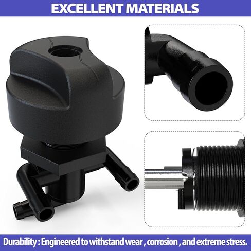 Fuel Tank Valve Petcock 3 Way Fuel Shut-off Valve Switch Replacement 5432559 For Polaris Sportsman 335 400 500 600 700 Twin Magnum Trail Boss 325 330 500 7052161 in Kuwait