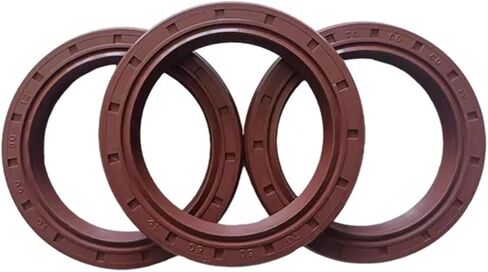 FKM Fluorine Rubber Oil Seal,with Iron Skeleton Framework,Rotary shaft lip seal,TC Double Lip,IDxODxTHK,ID 16-20MM(20x30x7) in Kuwait