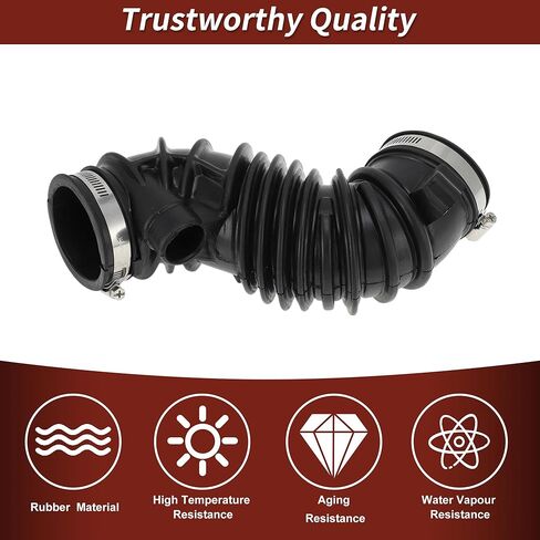 ACROPIX Air Intake Hose Tube with Clamps for Toyota Corolla 1.8L 2005-2008 for Toyota Matrix 1.8L 2005-2008 Intake Duct Tube No.178810D120/696-711 Rubber 1 Pc in Saudi Arabia