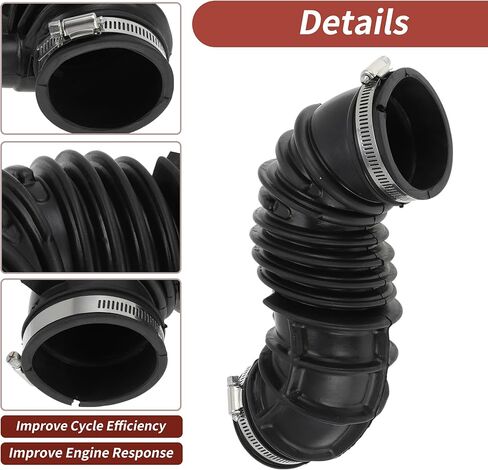 ACROPIX Air Intake Hose Tube with Clamps for Toyota Corolla 1.8L 2005-2008 for Toyota Matrix 1.8L 2005-2008 Intake Duct Tube No.178810D120/696-711 Rubber 1 Pc in Saudi Arabia