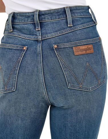 بنطلون جينز روديو لينا عالي الارتفاع للسيدات من Wrangler in Saudi Arabia