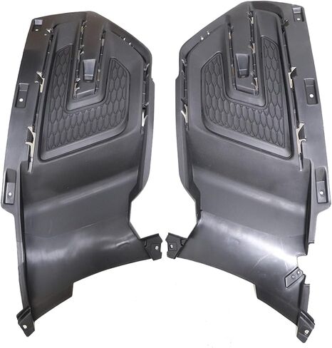 Priprilod Black 2PCS Front Fog Light Cover Set Left & Right Compatible with Ford Explorer 2016 2017# FB5Z17B968AA FB5Z17B968CA in Saudi Arabia