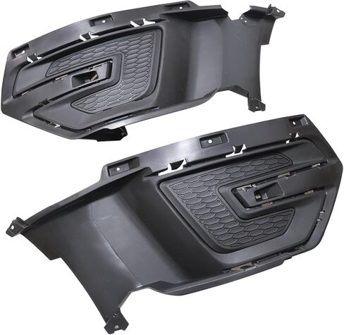 Priprilod Black 2PCS Front Fog Light Cover Set Left & Right Compatible with Ford Explorer 2016 2017# FB5Z17B968AA FB5Z17B968CA in Saudi Arabia