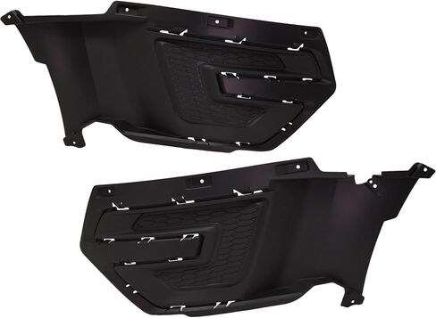 Priprilod Black 2PCS Front Fog Light Cover Set Left & Right Compatible with Ford Explorer 2016 2017# FB5Z17B968AA FB5Z17B968CA in Saudi Arabia
