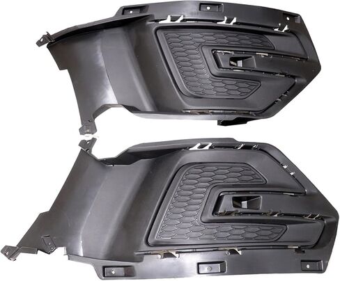 Priprilod Black 2PCS Front Fog Light Cover Set Left & Right Compatible with Ford Explorer 2016 2017# FB5Z17B968AA FB5Z17B968CA in Saudi Arabia
