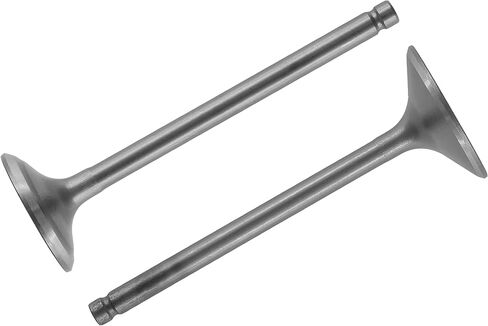 Caltric Intake and Exhaust Valve Compatible with Kawasaki Bayou 220 1988 1989 1990 1991 1992-2002 in Saudi Arabia