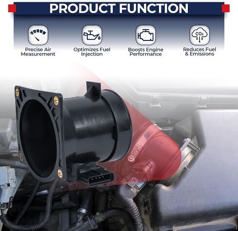 MOSTPLUS Direct Replacement Mass Air Flow Sensor MAF Compatible for Ford AFLS158 in Saudi Arabia