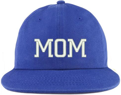 Trendy Apparel Shop Mom Embroidered Unstructured Flatbill Adjustable Cap in Saudi Arabia