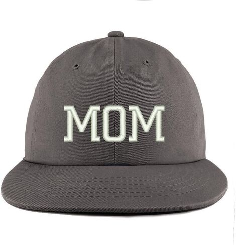 Trendy Apparel Shop Mom Embroidered Unstructured Flatbill Adjustable Cap in Saudi Arabia