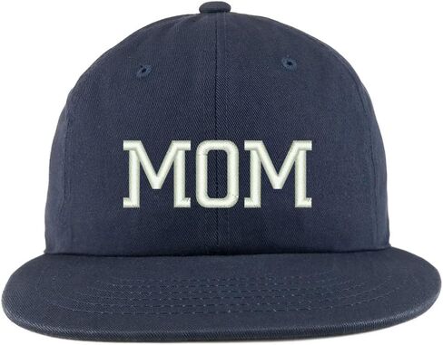 Trendy Apparel Shop Mom Embroidered Unstructured Flatbill Adjustable Cap in Saudi Arabia