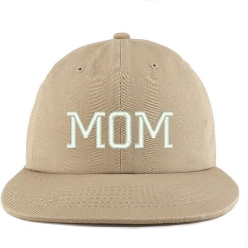 Trendy Apparel Shop Mom Embroidered Unstructured Flatbill Adjustable Cap in Saudi Arabia
