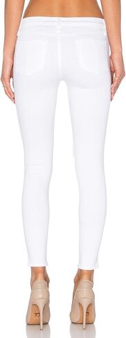 rag & bone Bright White Capri Jeans with Holes in Saudi Arabia