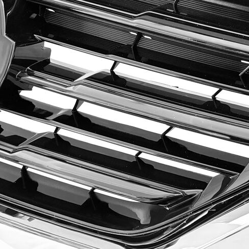 شبكة المصد الأمامي لنيسان ألتيما 2016 2017 2018 كروم مع شواية إدراج سوداء in Kuwait