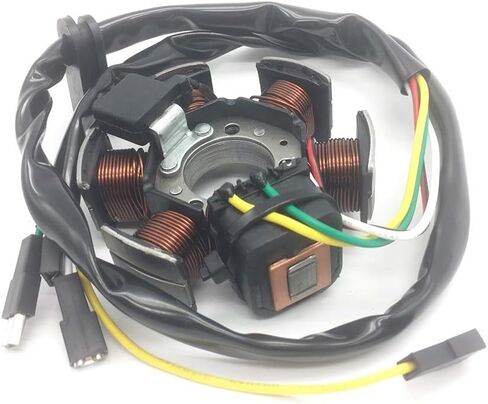 AM6 50 Stator Flywheel Magnet For Yamaha DT50 TZR 50 Ignition Charing Coil Generator Racing Scooter Moped DC in Saudi Arabia