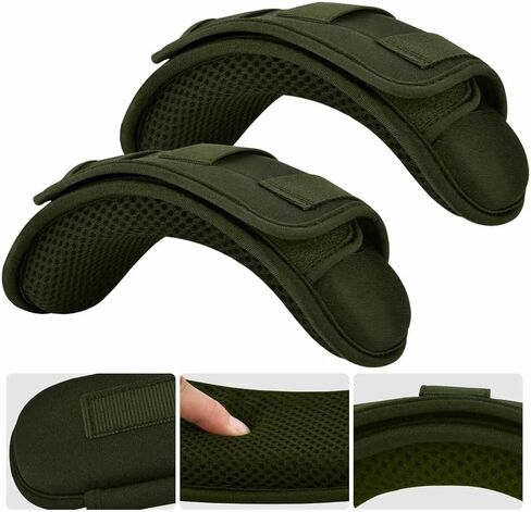 ZINZ 2-Pack Professional Tactical Shoulder Pad, Ultra-Thick & Breathable Cushion for Vest Shoulder Straps and Backpacks, Comfort & Durable in Saudi Arabia