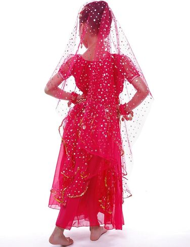Astage Girl Short Sleeves Bellydance Costume Set Carnival Dancing Wear in Saudi Arabia