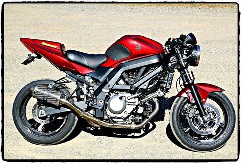 TechSpec Gripster Tank Grips - SUZUKI SV 650/1000 (2003 - 13) - 62-0064-SS - جلد الثعبان in Kuwait