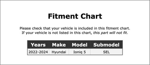 برغي نازف الفرامل الخلفية متوافق مع Hyundai Ioniq 5 SEL 2024 2023 2022 P-3620076 in Saudi Arabia