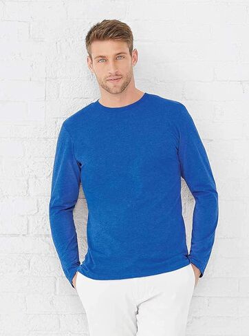 LAT Adult Unisex Long Sleeve Fine Jersey T-Shirt (6918) in Saudi Arabia