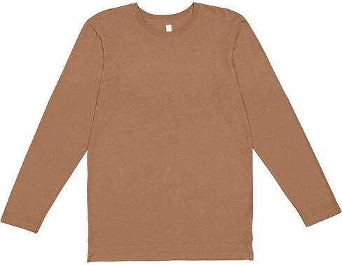 LAT Adult Unisex Long Sleeve Fine Jersey T-Shirt (6918) in Saudi Arabia