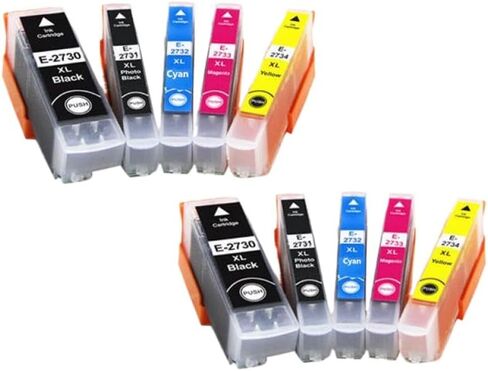 273XL Compatible with Printer Supplies XP-510 XP-520 XP-600 XP-610 XP-620 XP-700 XP-710 XP-720 XP-800 XP-810 XP-820 for Part Number T2730(3PCS Cyan) in Saudi Arabia