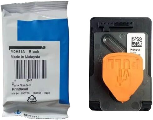 Compatible with Printer Supplies M0H50A M0H51A GT51 GT50 Printhead for 5810 GT5810 5820 GT5820 Ink Tank 310 315 318 319 410 415 418 419(1pcs M0H51A Black) in Saudi Arabia
