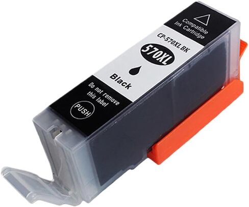 Compatible with PGI 570XL CLI 571XL PGI570 Universal Fit Ink Cartridge for TS5050 TS5051 TS5053 TS5055 TS6050 TS6051 TS6052 Printer Models Third Party Replacement(1PCS Black) in Saudi Arabia