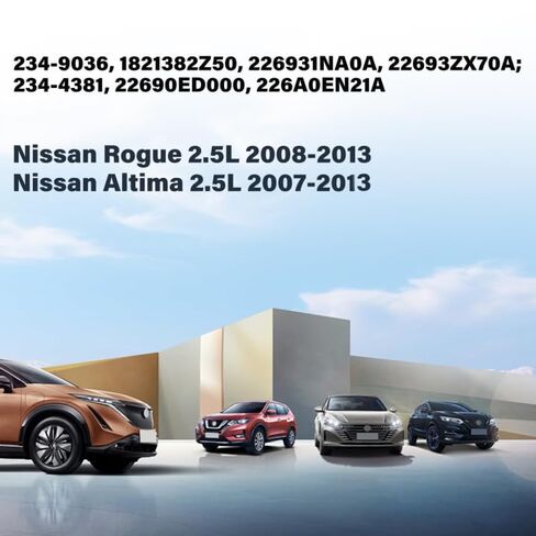 2 Piece Oxygen Sensor Upstream Downstream Replacement Compatible with Rogue 2.5L 2008-2013, Altima 2.5L l4 2007-2013,Engine Code QR25DE Upstream 234-9036、Downstream 234-4382 in Kuwait