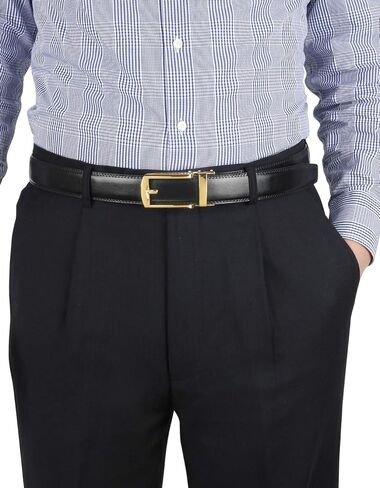 Tonywell Ratchet Belt Buckle Only for 1 1/8 slide belts strap,35mm Automatic Replacement Buckle for Men in Saudi Arabia