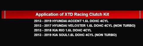 مجموعة القابض AMC وحذافة LUK متوافقة مع 2012-2018 Hyundai Accent 2012-2017 Veloster Non-Turbo 2012-2018 Kia Rio 2010-2016 Soul 1.6L DOHC in Saudi Arabia