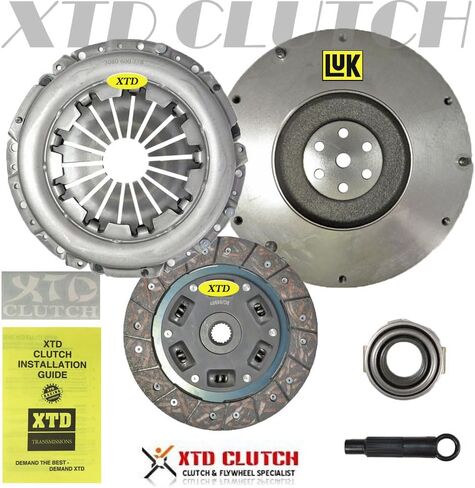 مجموعة القابض AMC وحذافة LUK متوافقة مع 2012-2018 Hyundai Accent 2012-2017 Veloster Non-Turbo 2012-2018 Kia Rio 2010-2016 Soul 1.6L DOHC in Saudi Arabia