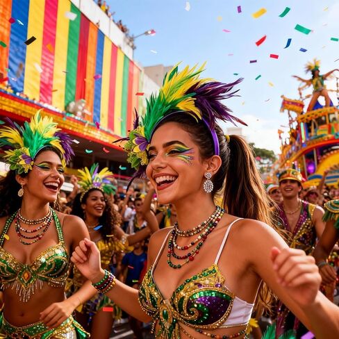 3 قطع من عصابة الرأس من ريش ماردي آ جراس، إكسسوارات ملونة للنساء من ماردي آ جراس، قطع زينة للرأس من ريش الملكة من العشرينيات in Kuwait