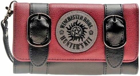 TCB Creations Supernatural Winchester Bros Burgundy Womens Hand Purse Clutch Wallet in Saudi Arabia