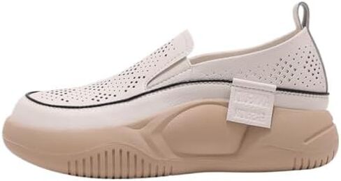 Hollowed-Out Casual Shoes for Women in Summer, New Soft-Soled Retro Rocking Shoes, Low-top Height-Increasing, Lightweight Single Shoes for Women in Saudi Arabia