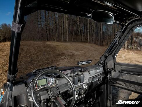 SuperATV Polaris Ranger XP 570 Vented Full Windshield | Scratch Resistant | Dark Tint in Saudi Arabia