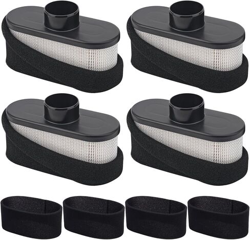 4 عبوات فلتر هواء 11013-0752 مع فلتر مسبق 11013-7046 لمحركات Kawasaki FR691V FR651V FR730V FS481V FS541V FS600V FS651V FS691V FS730V سلسلة 4 دورات. استبدال 11013-0726، 11013-7047 in Kuwait