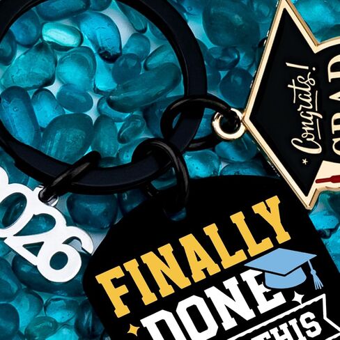 Class Of 2026 2026 Graduation Gifts for Her Him Senior 2026 Gifts Graduation Gift for University College Middle High School Grad Student Masters Degree 2026 Graduations Keychain for Daughter Son in Saudi Arabia