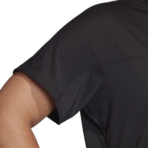 adidas Women's Performance Tee, Black 4X in Saudi Arabia