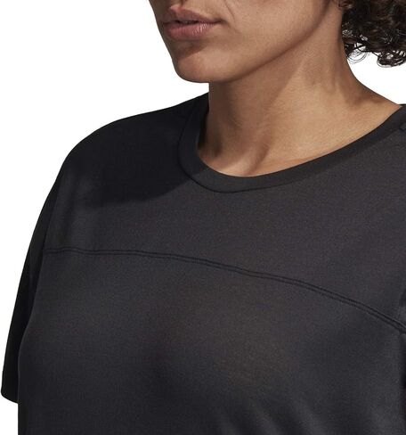 adidas Women's Performance Tee, Black 4X in Saudi Arabia