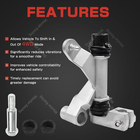 Corrected 4WD Transfer Case Lower Shift Linkage - Compatible with Ford F150 F250 F350 Bronco 1992-1999, Replaces 600-602 F3TZ-7210-C F6TZ-7210-B F6TZ7210C in Saudi Arabia