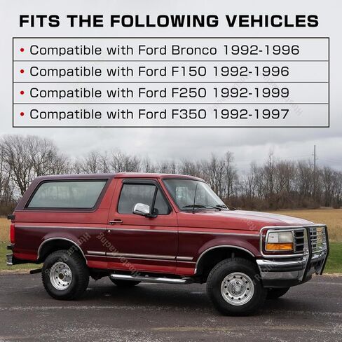 Corrected 4WD Transfer Case Lower Shift Linkage - Compatible with Ford F150 F250 F350 Bronco 1992-1999, Replaces 600-602 F3TZ-7210-C F6TZ-7210-B F6TZ7210C in Saudi Arabia